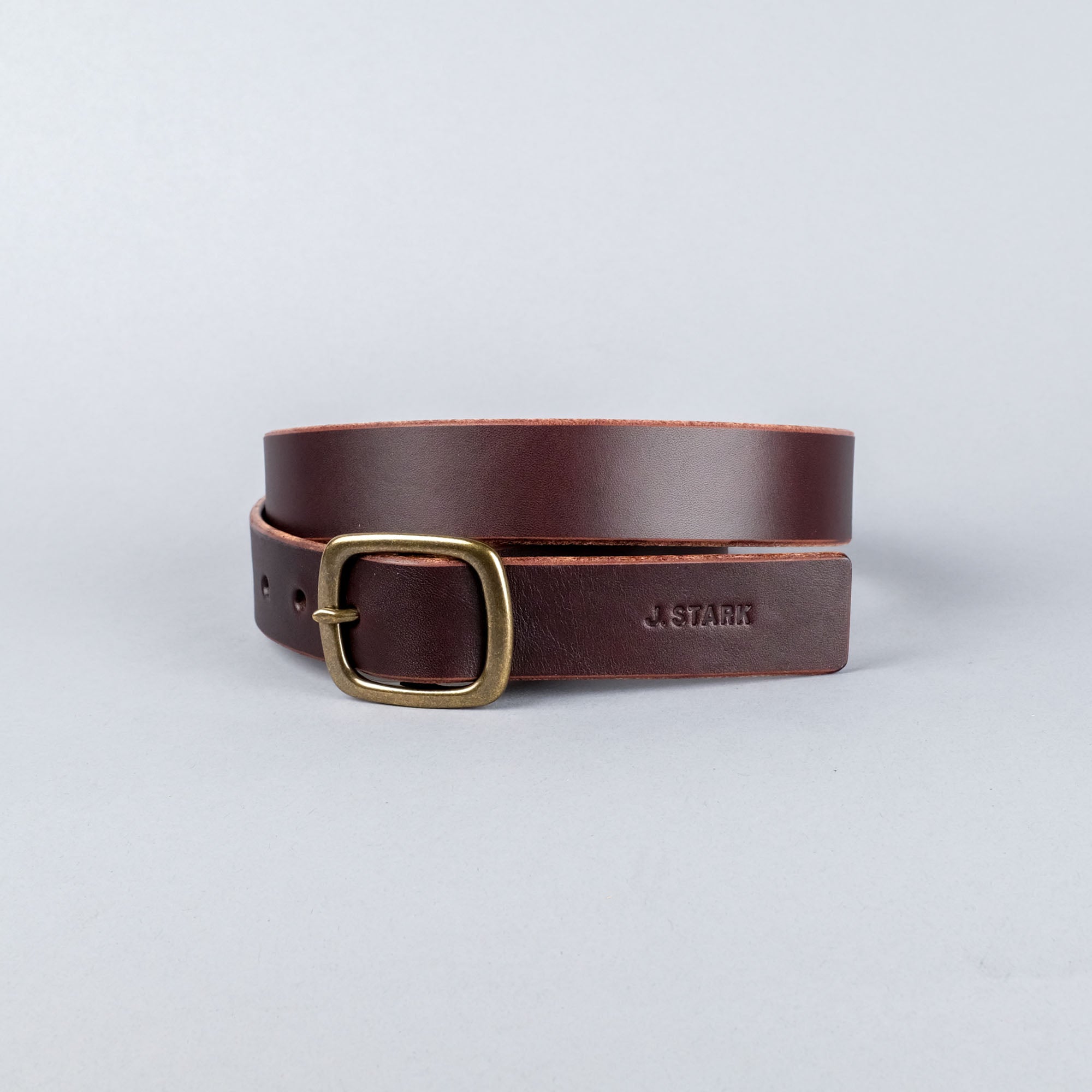 Ceinture En Cuir Mustang 100% Cuir - 40mm Large - Taille 100 Marron Foncé - Neuf Avec étiquettes