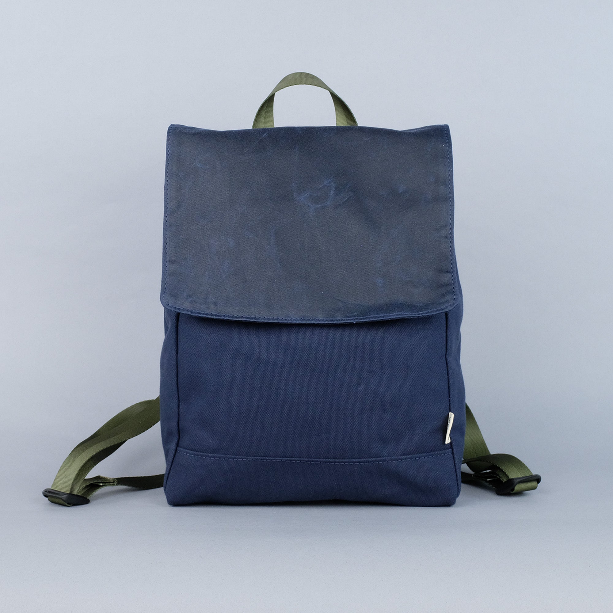 bristol small leather backpack navy Bristol Backpack