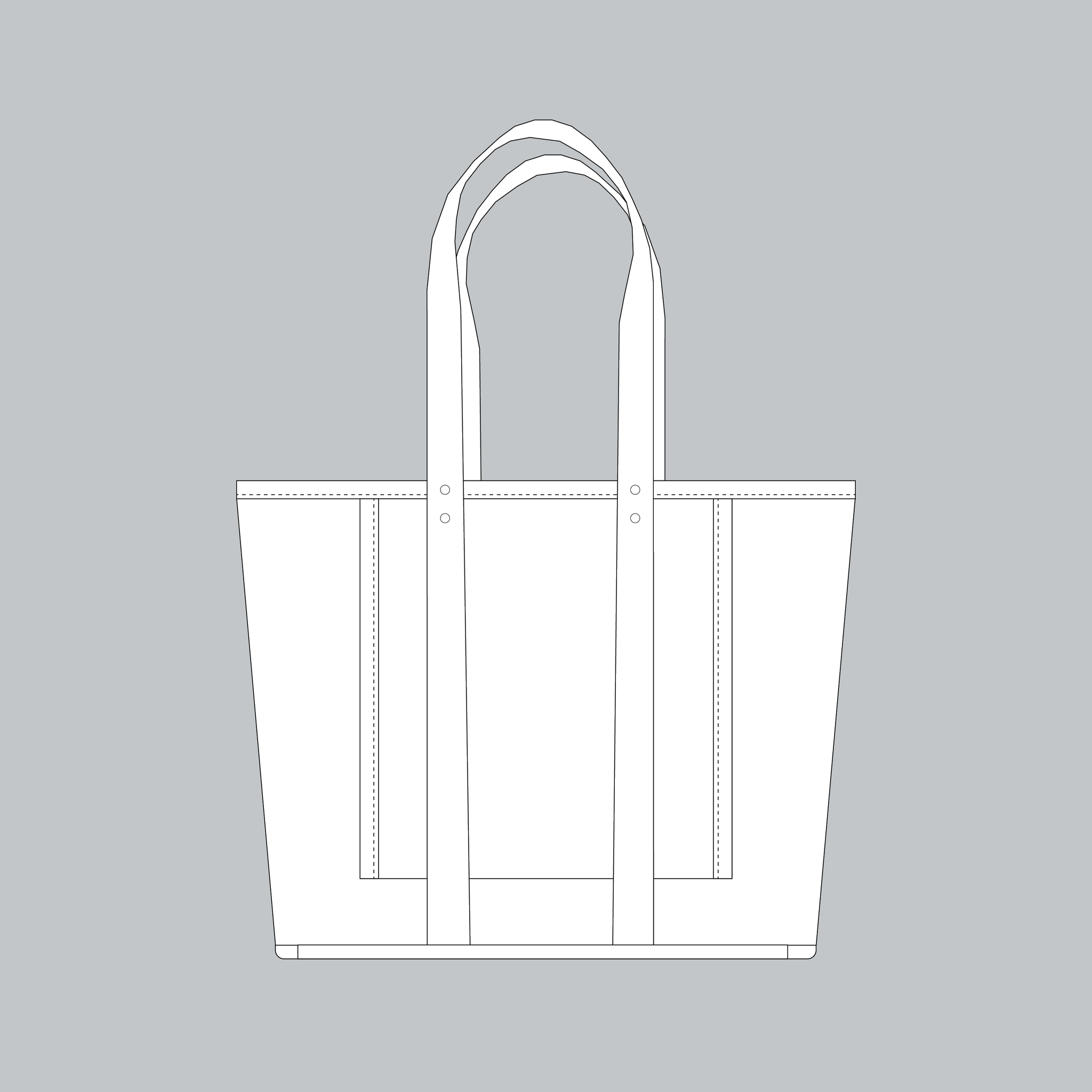 Beachwood Canvas Yoga Tote Bag Custom