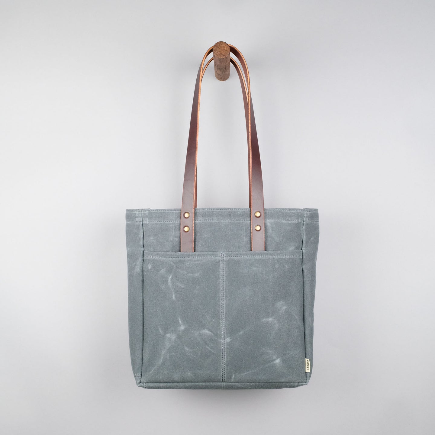 Waxed Canvas Tote, Everyday Tote Bag