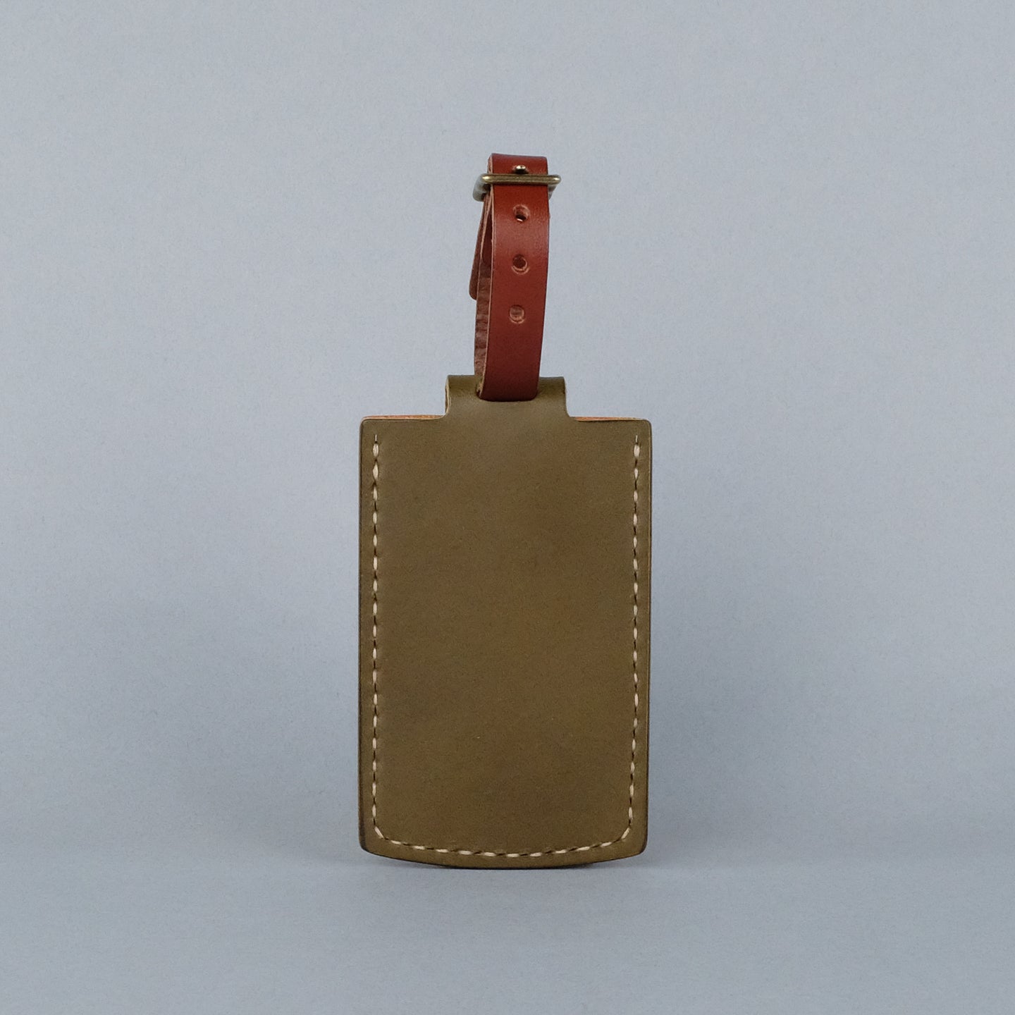 Luggage Tag | Ivory/Brass