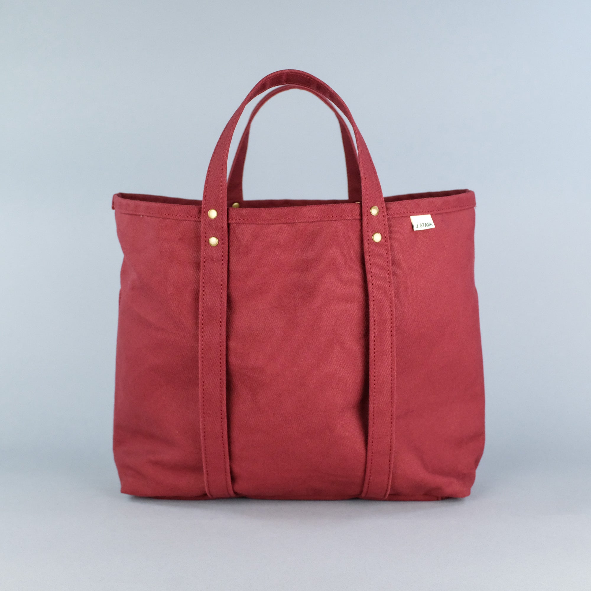 Red leather tote/tool bag